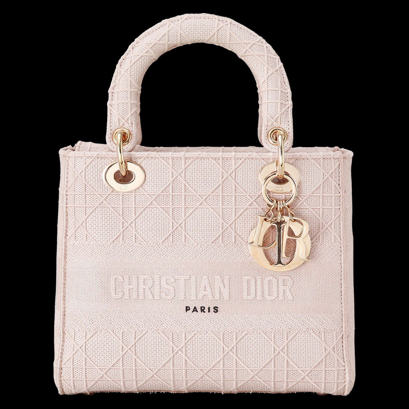 CHRISTIAN DIOR(USED)크리스찬 디올 LADY D-LITE 미디엄 백